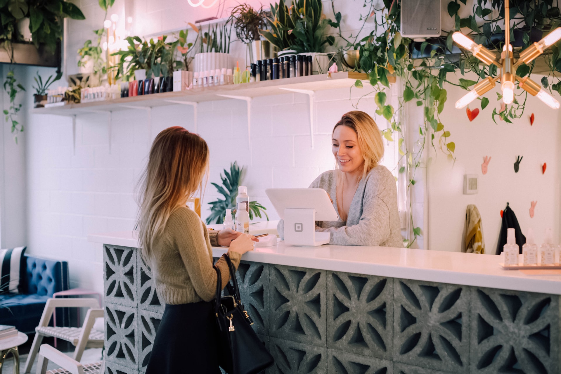 Connection with customers