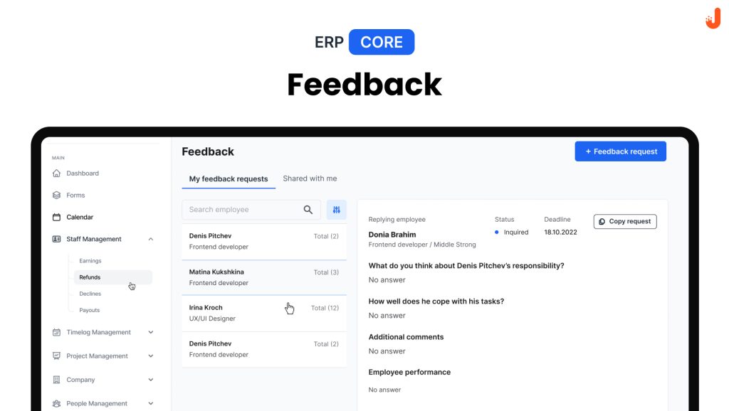 03 HR Management Platform img11 development