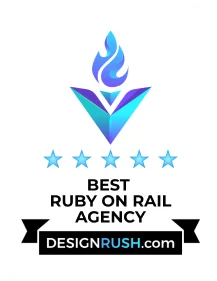 Design Rush Badge Best Ruby on Rail Agency 1 development