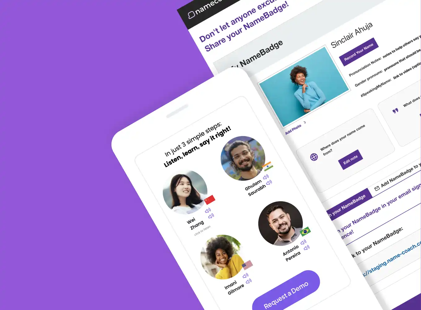 cover NameCoach development