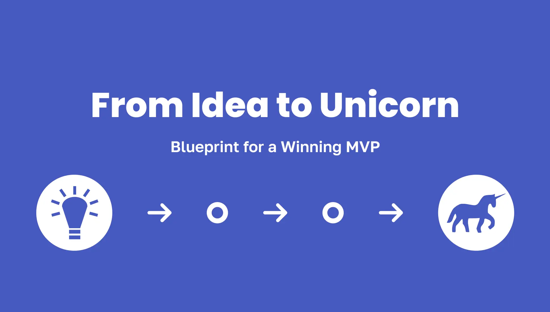From Idea to Unicorn: Blueprint for a Winning MVP