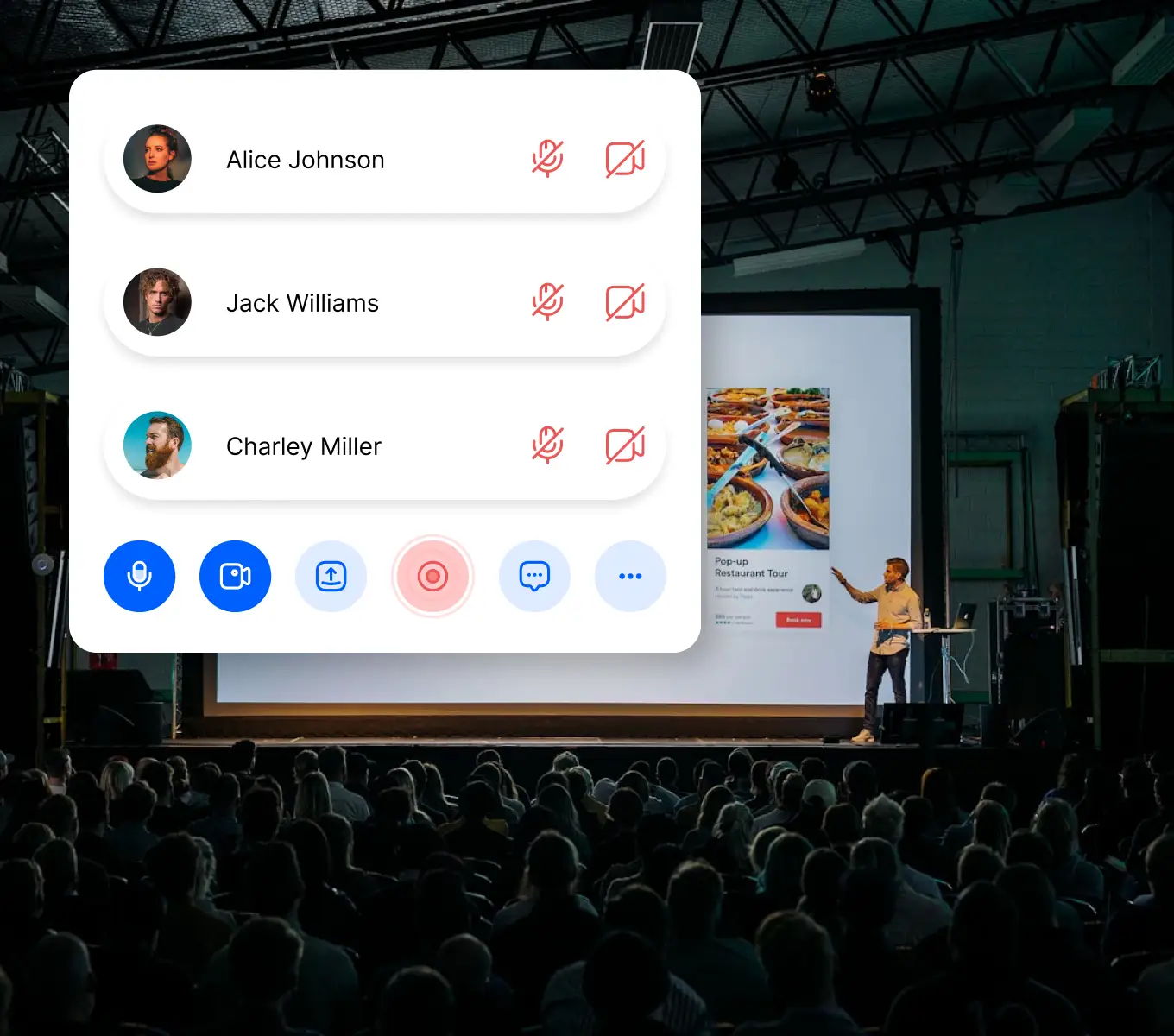 Conference apps development