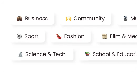 Smart event feed development