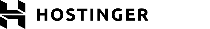 Logo image for the hosting provider Hostinger. 