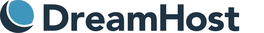 Logo image for the hosting provider DreamHost. 
