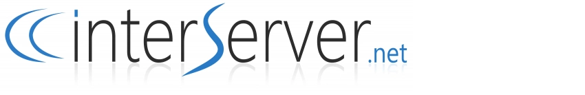 Logo image for the hosting provider InterServer. 