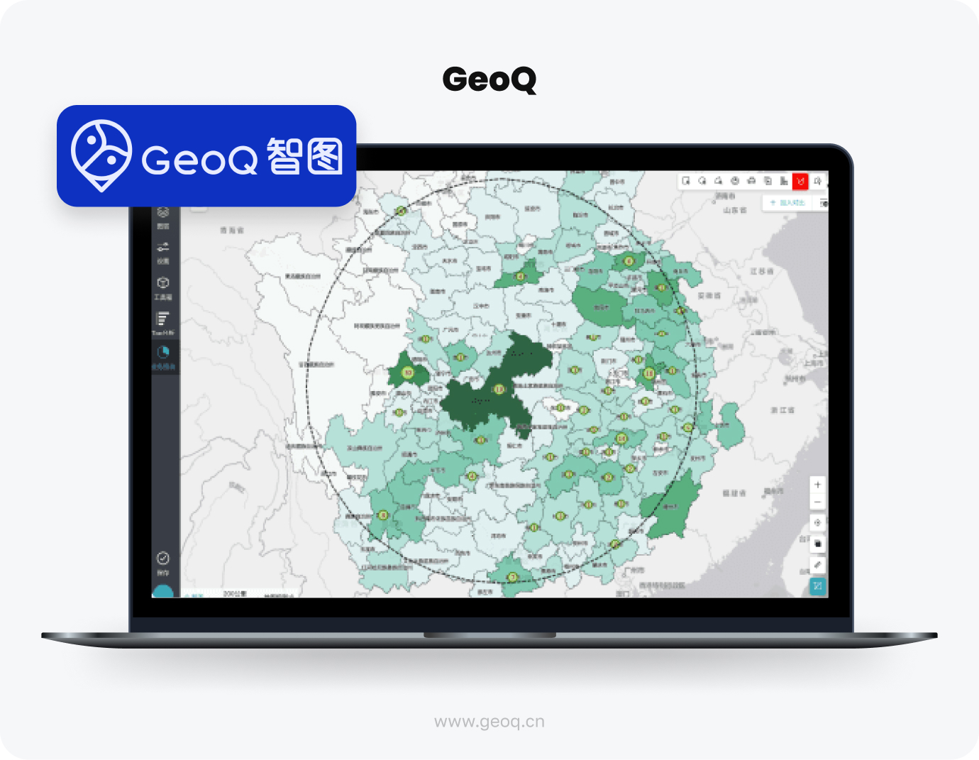 Chinese map app GeoQ