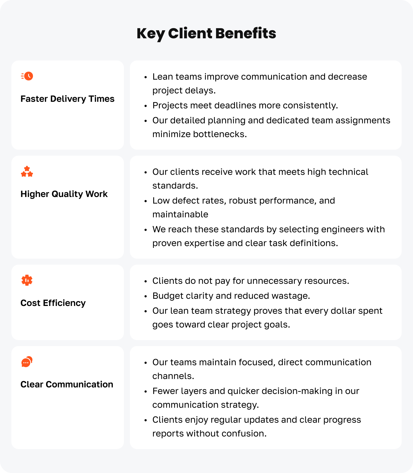 An image describing Engineer Allocation at JetRuby and Strategic Talent Distribution highlighting key client benefits