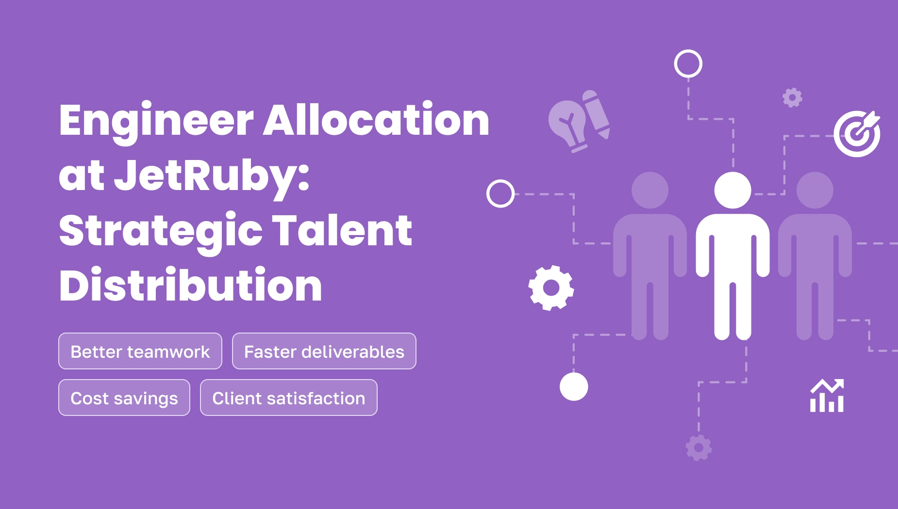 A cover image for the article Engineer Allocation At JetRuby Talent Distribution