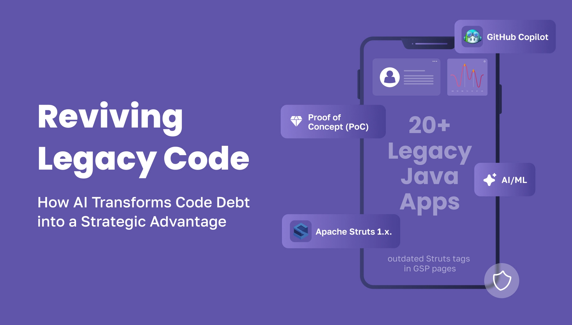 A cover image for the article Reviving Legacy Code:How AI Transforms Code Debt into a Strategic Advantage