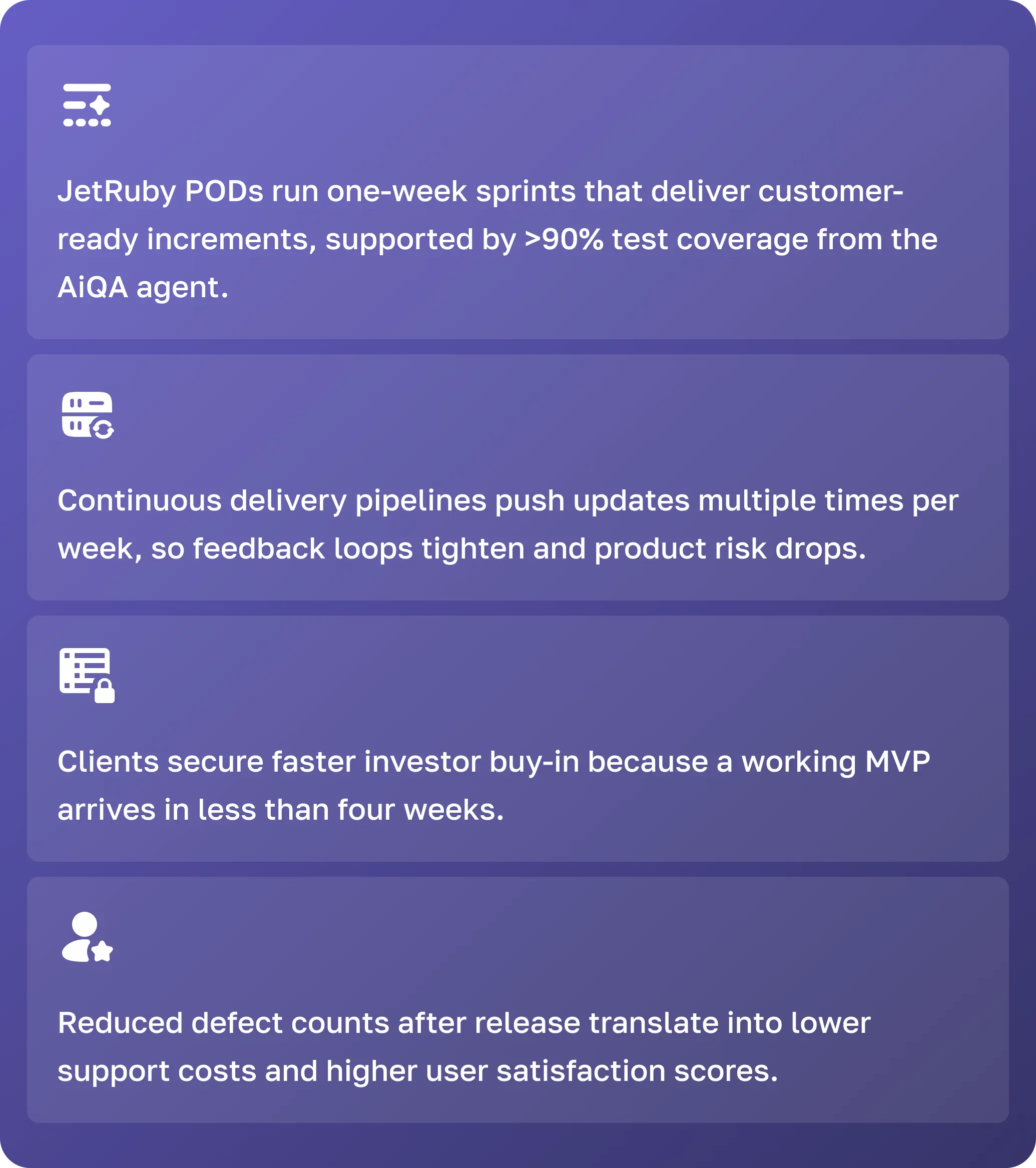 JetRuby AI PODs benefits in the article AI PODs — What is It?