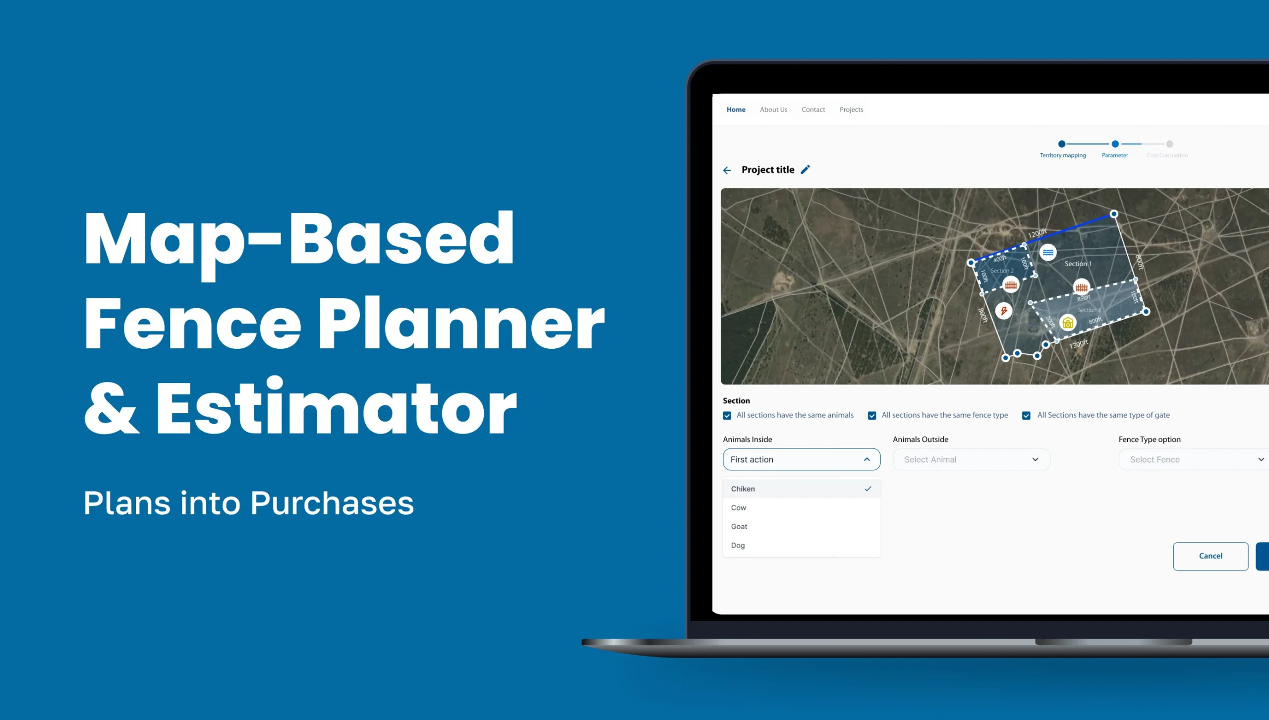 Map-Based Fence Planner & Estimator | JetRuby Success Story cover image