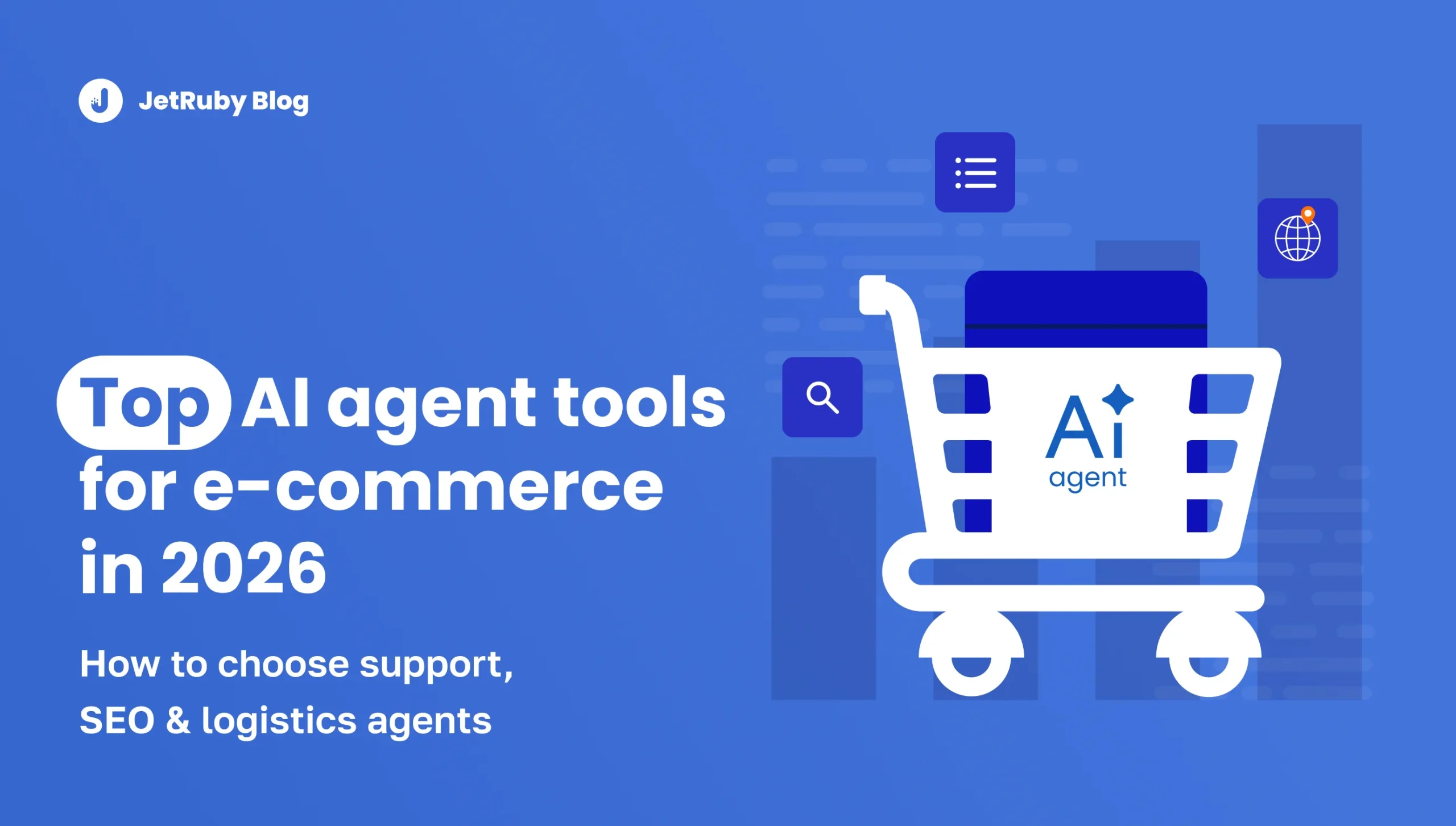 AI agents automating e-commerce workflows across support, SEO, and logistics systems