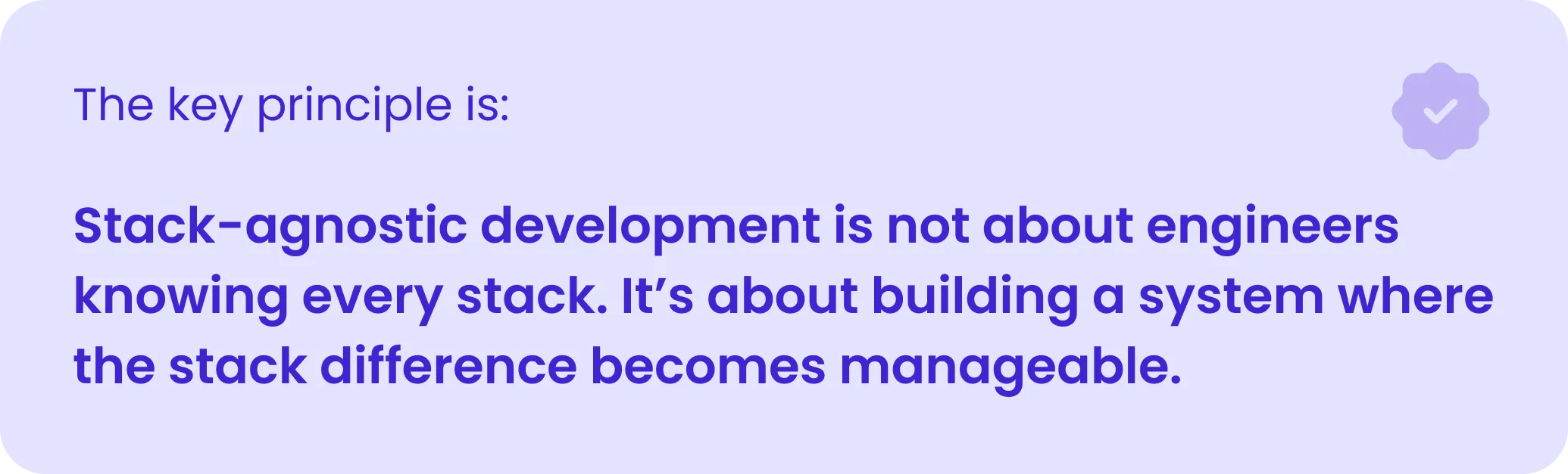 AI agents and stack agnostic development img 2 development